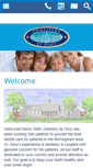 Mobile Screenshot of dentistrybydery.com